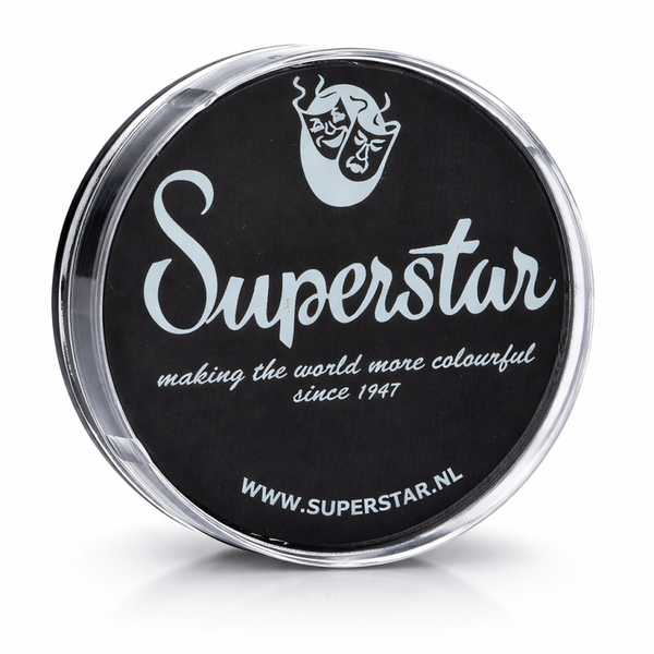 Aqua face- and bodypaint black (16gr)