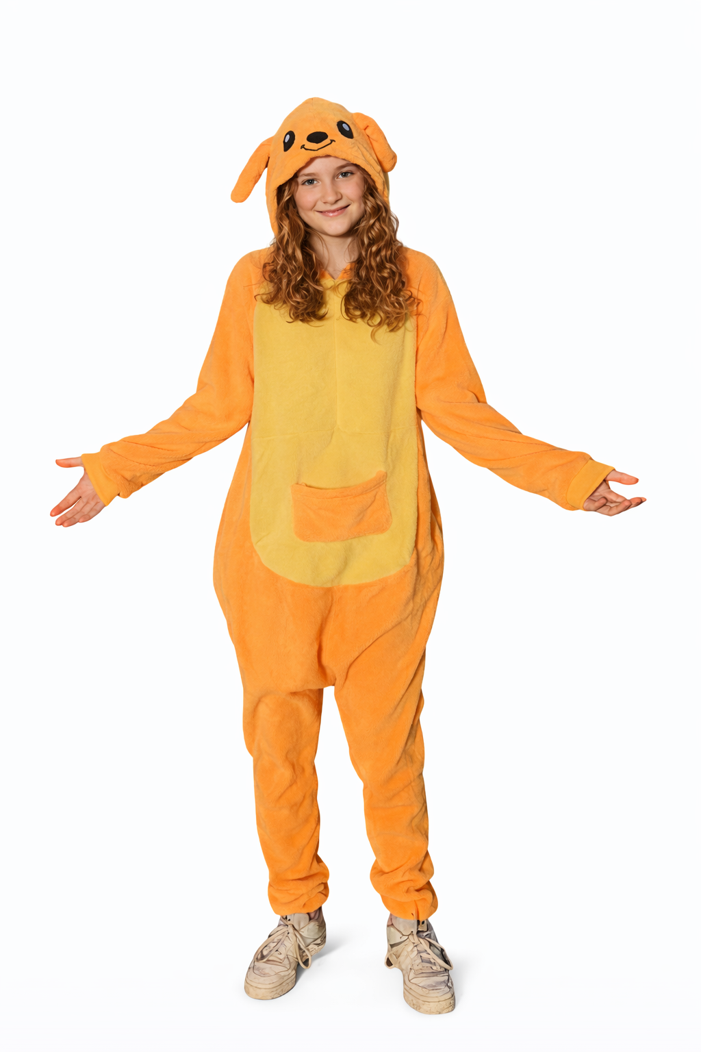 kangoeroe onesie volwassenen