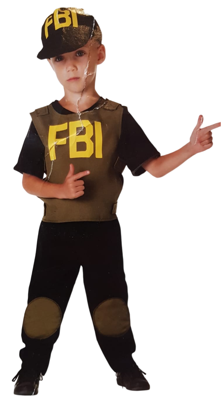 F.B.I fbi agent verkleed pak kids.