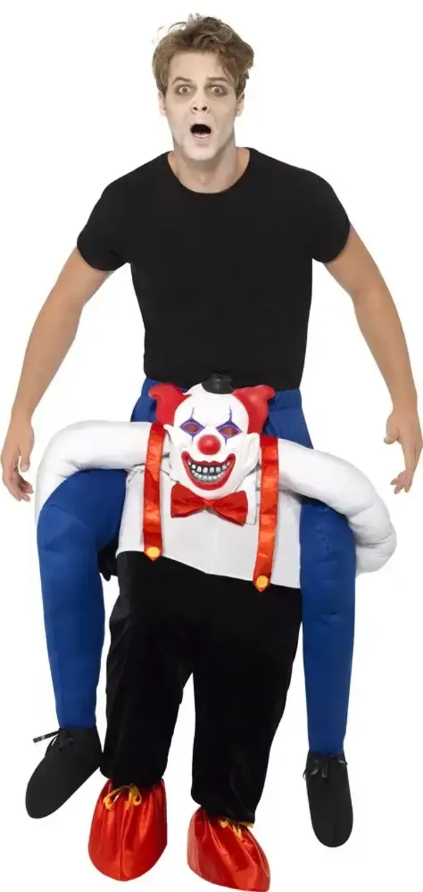 Horror Clown Piggyback Kostuum