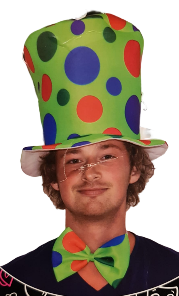 Feesthoed groen volwassen