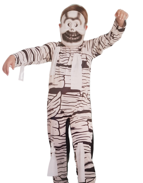 Mummie jumpsuit halloween kids