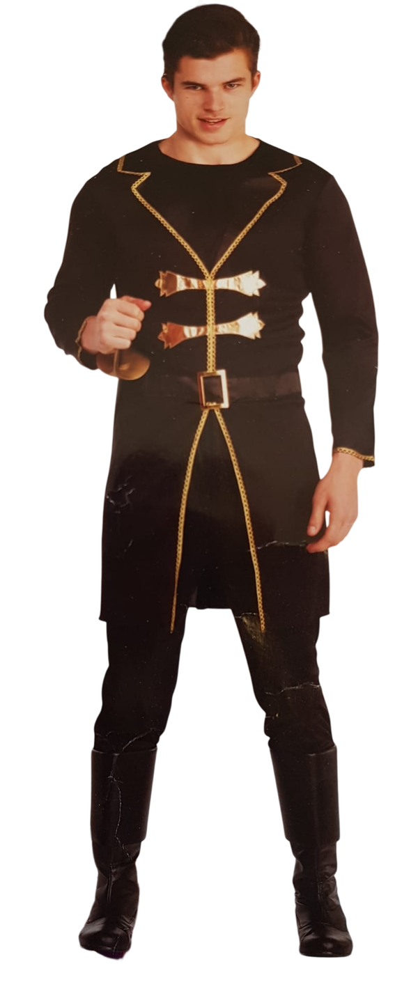 Piraat pak zwart