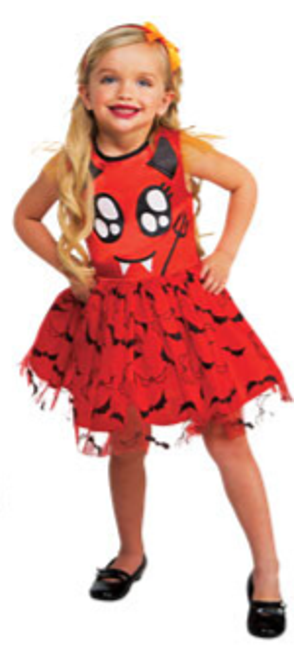 duivel jurkje Halloween kids