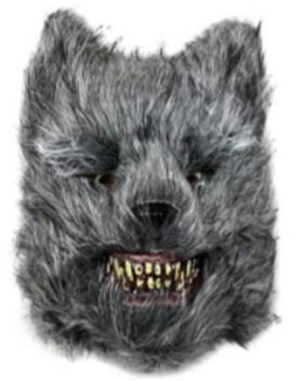 Halloween masker wolf