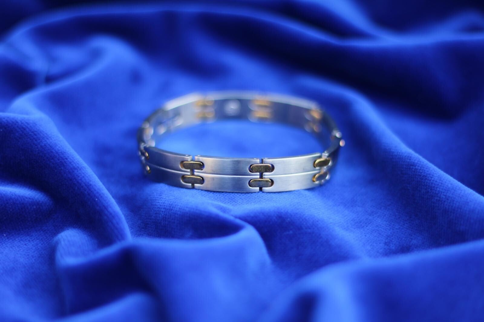 Energetix Armband Zilver met Goud