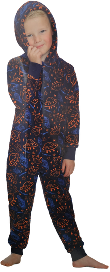 kids onesie space