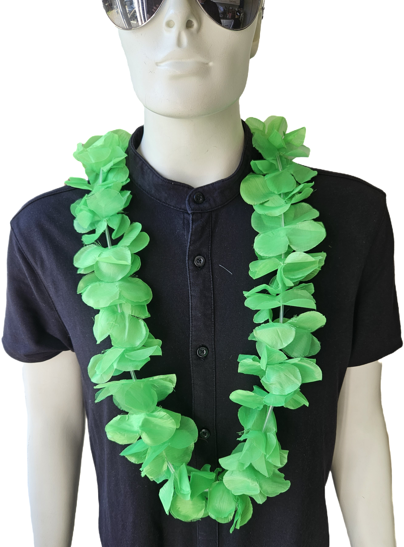 Hawaii ketting groen XL