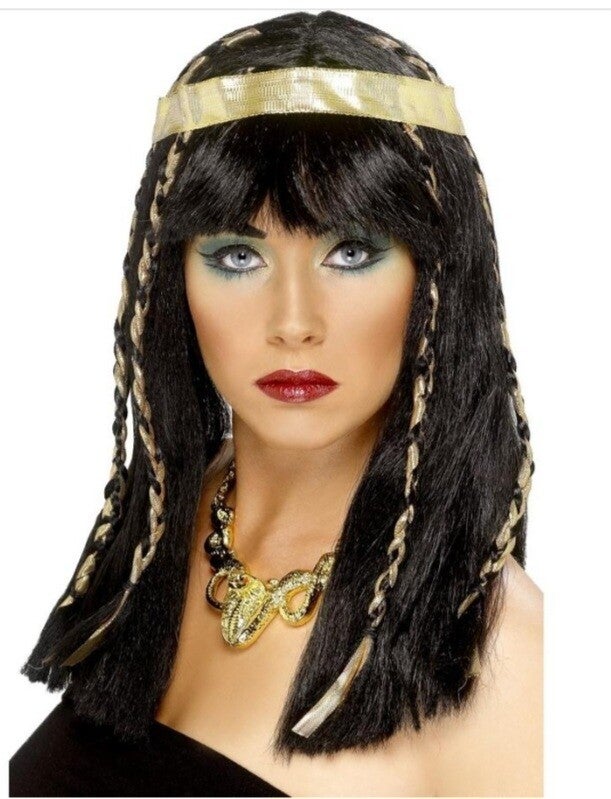 Cleopatra pruik de luxe