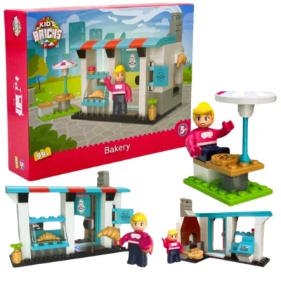 Kids Bricks bouwstenen Bakkerij 99-delig