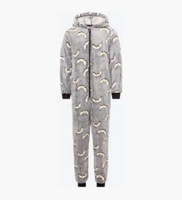 Glow-in-the-Dark Onesie Vleermuizen
