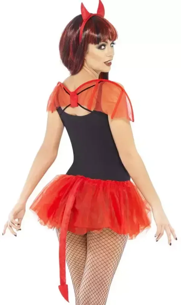 Duivel set Halloween 4 delig
