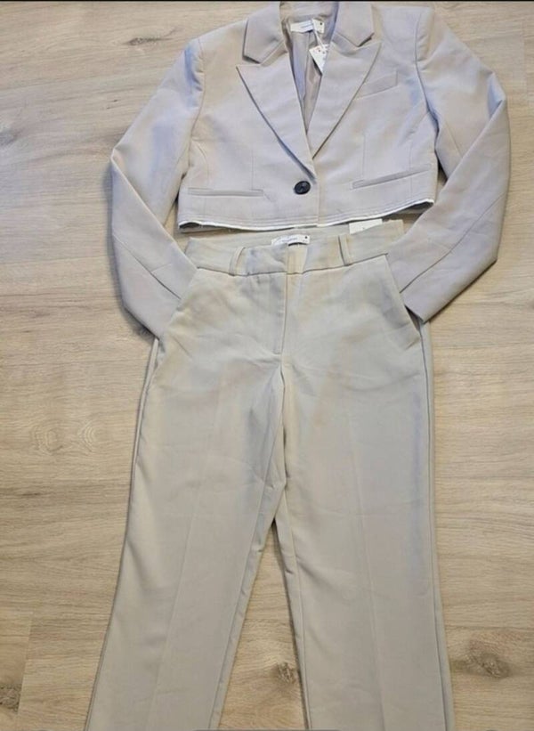 Damen Anzug 3-teilig Blazer und Hose