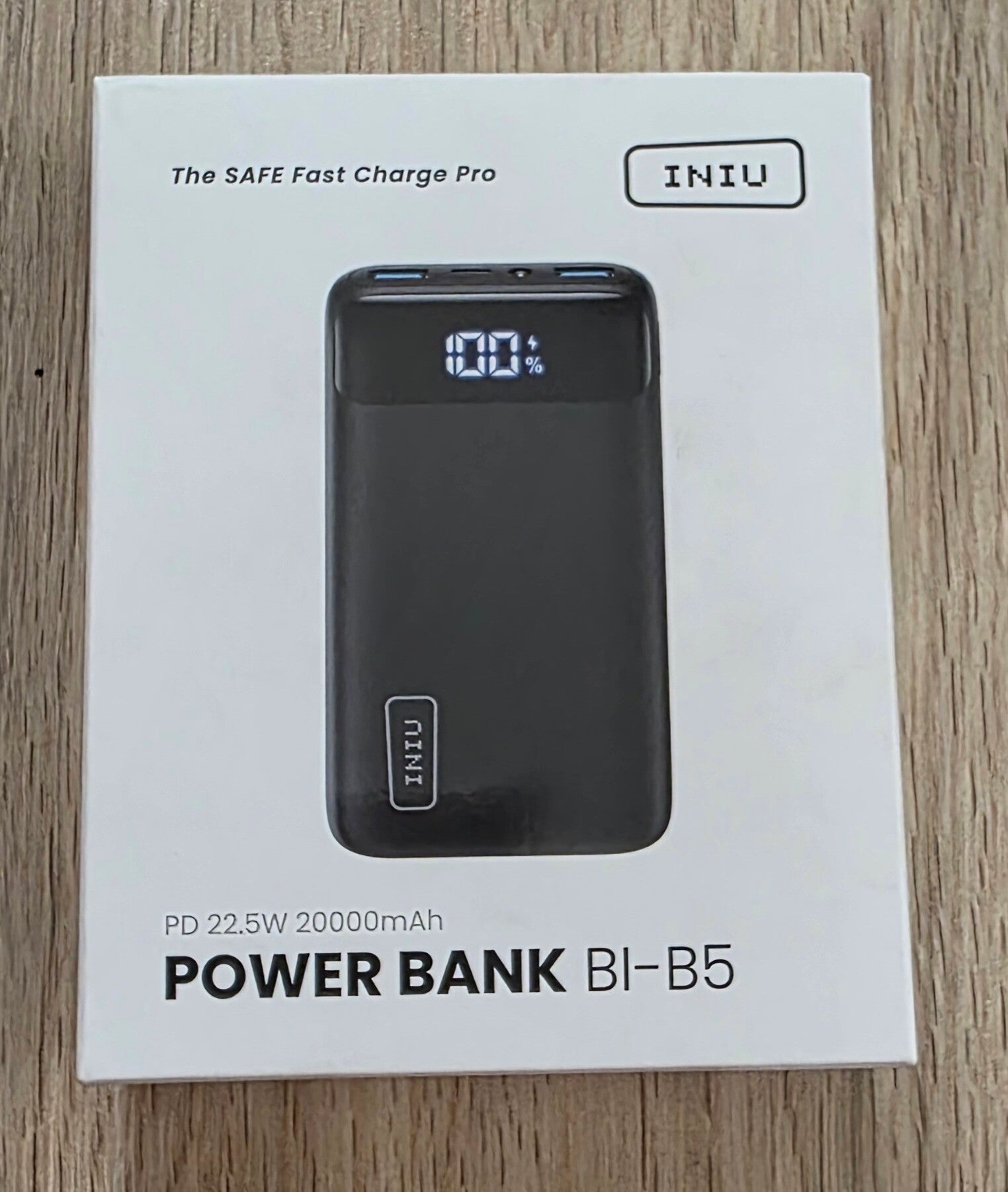 INIU Powerbank 20000mAh 22,5W