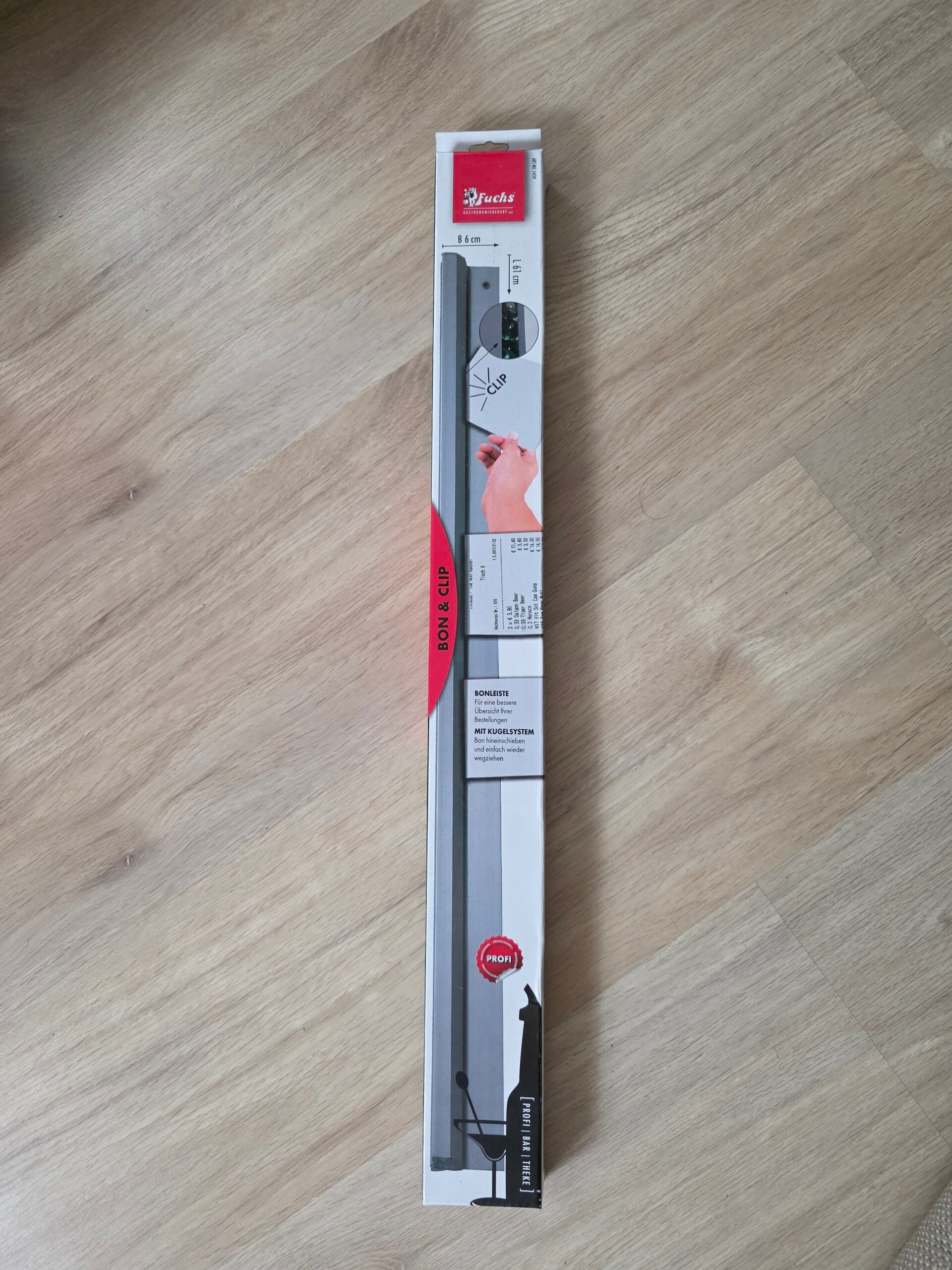 Bonleiste mit Kugelsystem Bon&Clip