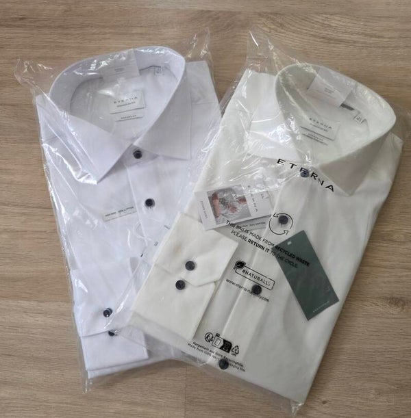 ETERNA Hemd Modern Fit langarm Gr. 42