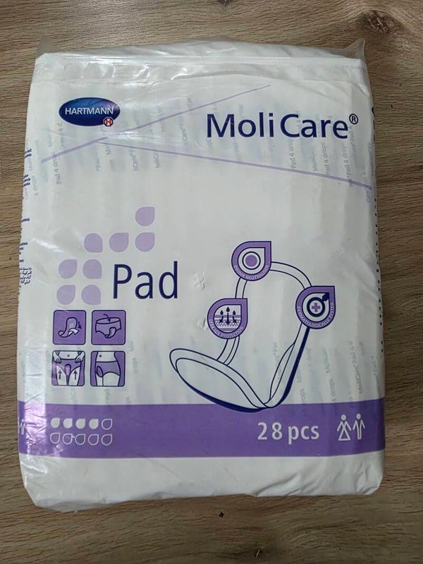 Saugfähige Einlagen für leichte Blasenschwäche  28 Stück MoliCare