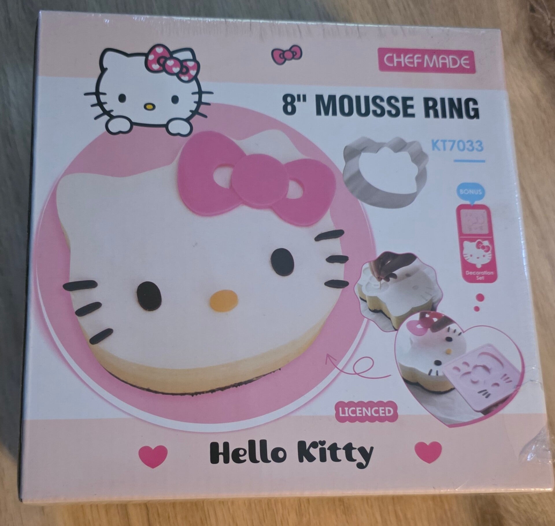 CHEFMADE Hello Kitty Tortenring 20cm Durchmesser