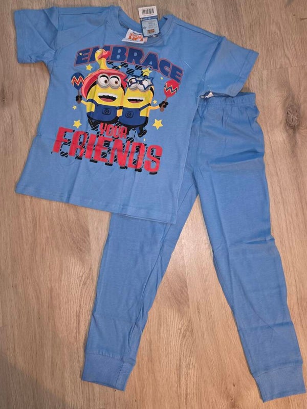 Minions Pyjama für Kinder Gr. 100/116 NEU