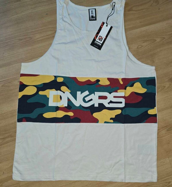 DNGRS Dangerous  Shirt Achsel-Shirt Herren Gr. XL