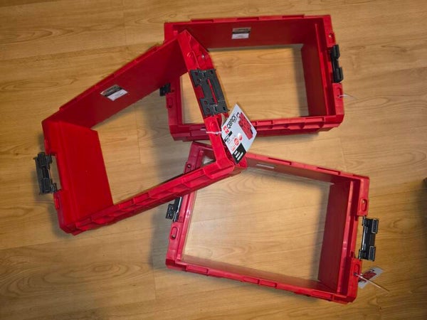 Qbrick System PRO Box Extender 2.0 RED ULTRA HD Custom Koffer Erweiterung 450 x 310 x 151 mm 9 l stapelbarCustom