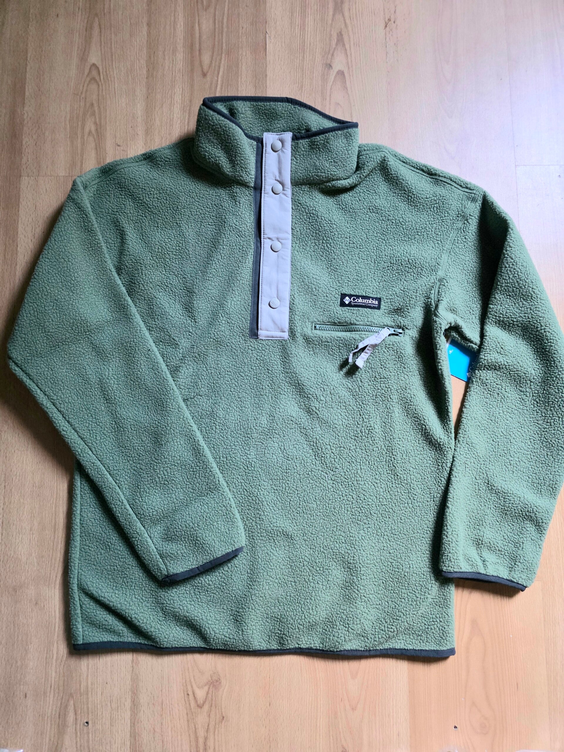 Columbia Helvetia  Fleeceshirt Herren Größe M