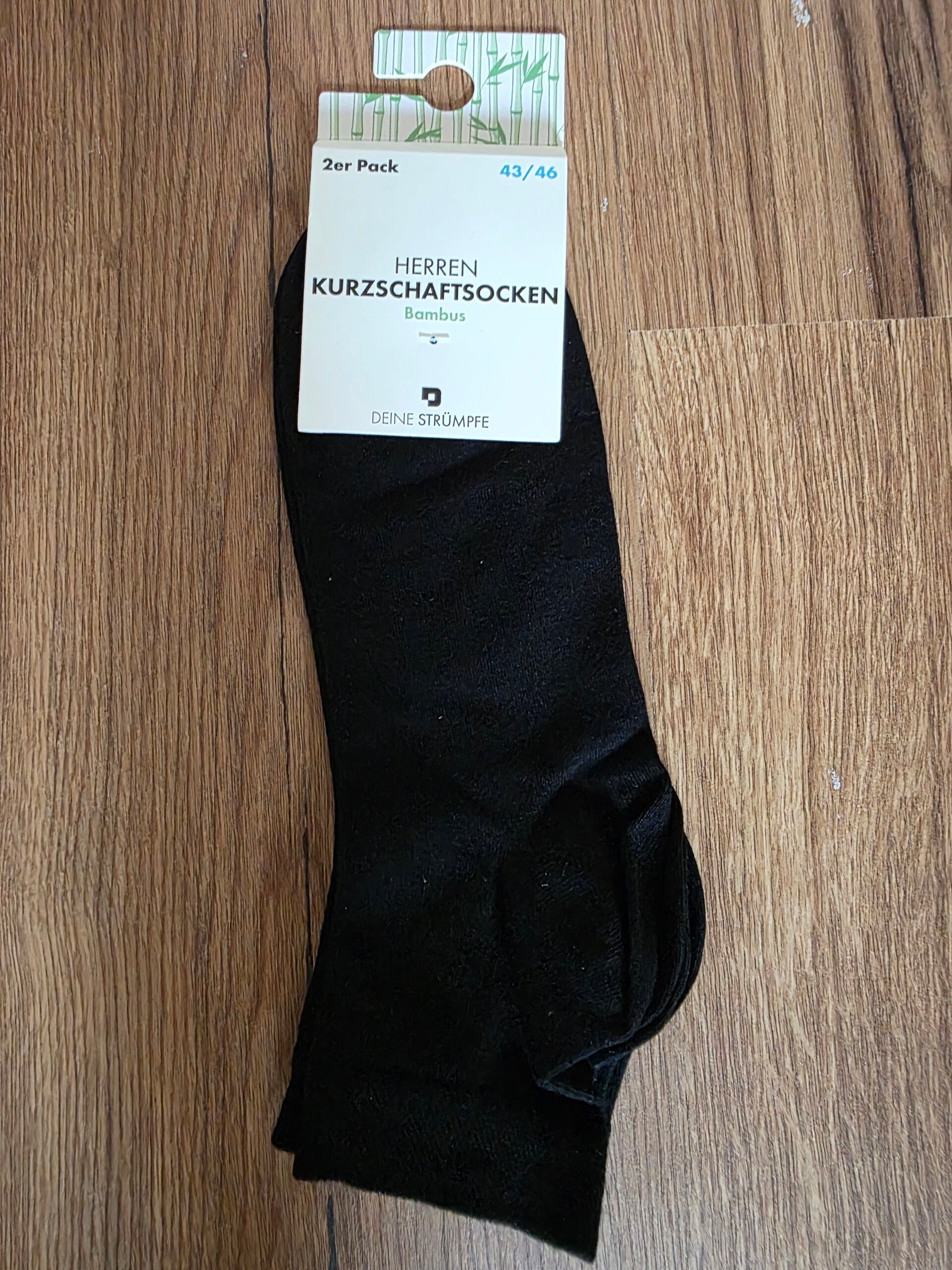 Herren Kurzschachtsocken Socken 2er-Pack Gr. 43/46