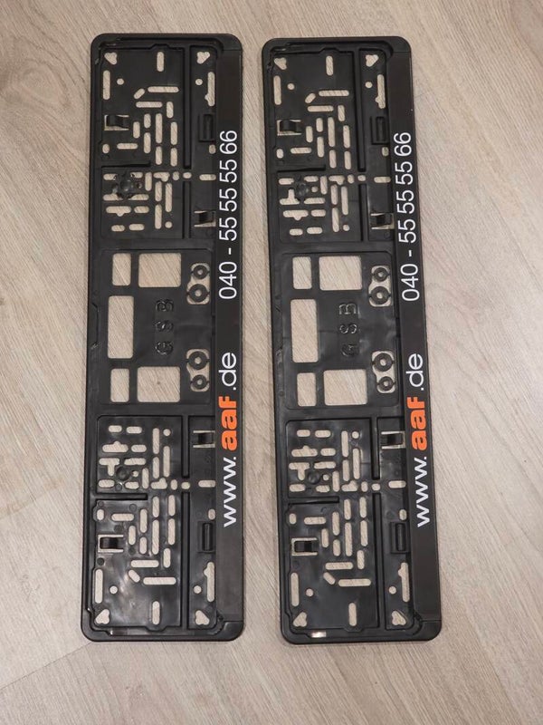 Kennzeichenhalter NEU Paar