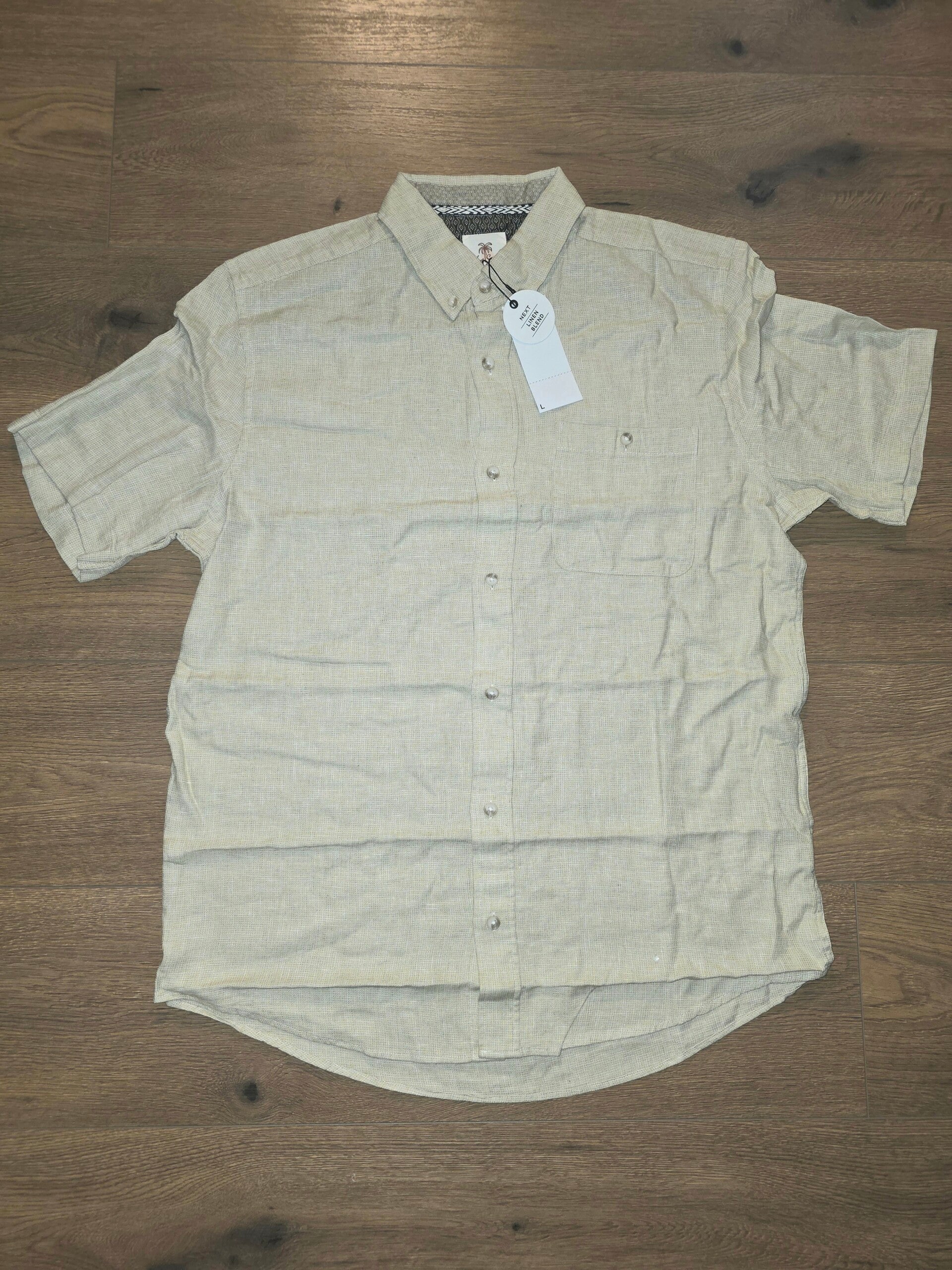 NEXT Leinen Hemd Größe L