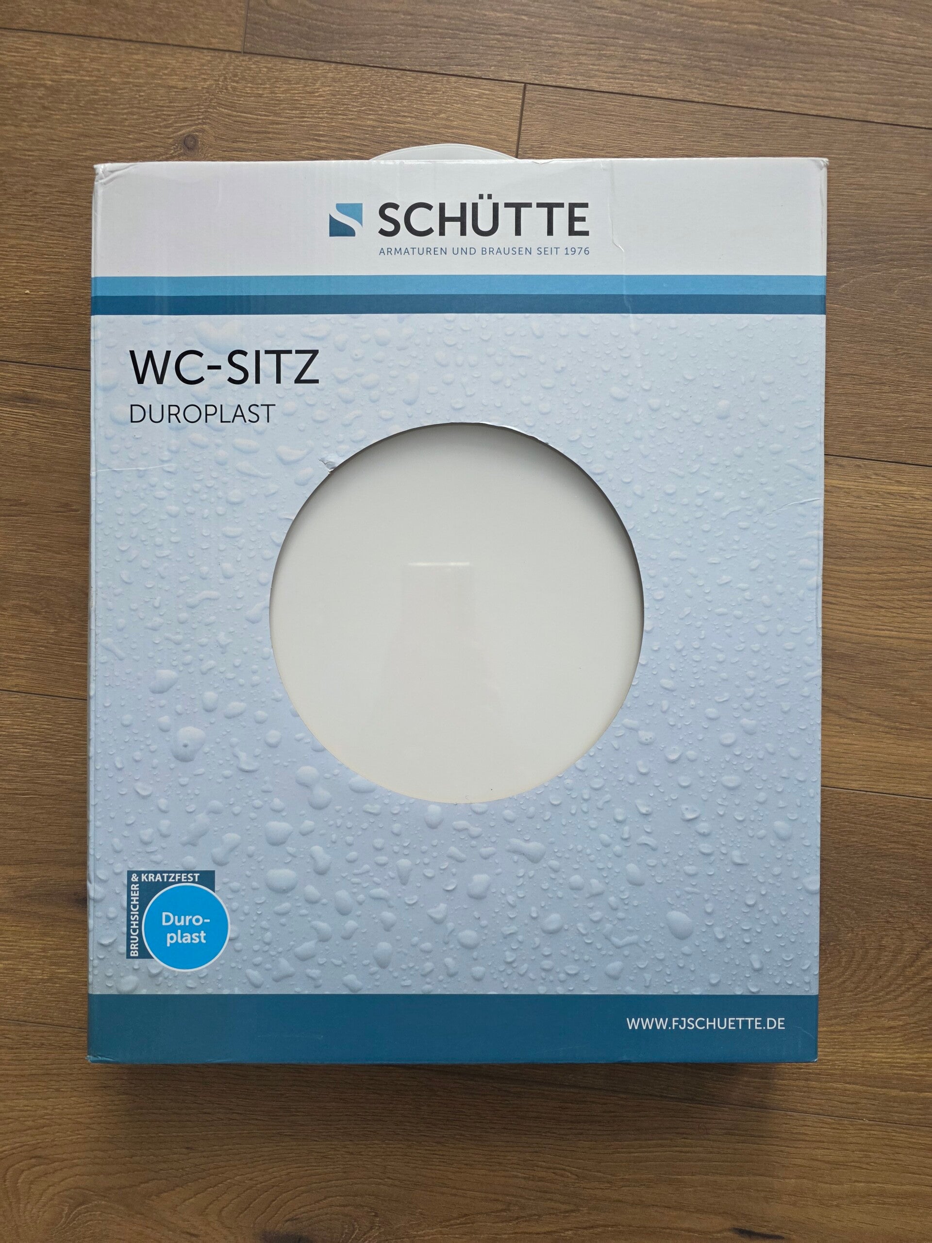 SCHÜTTE  Duroplast WC Sitz weiß NEU