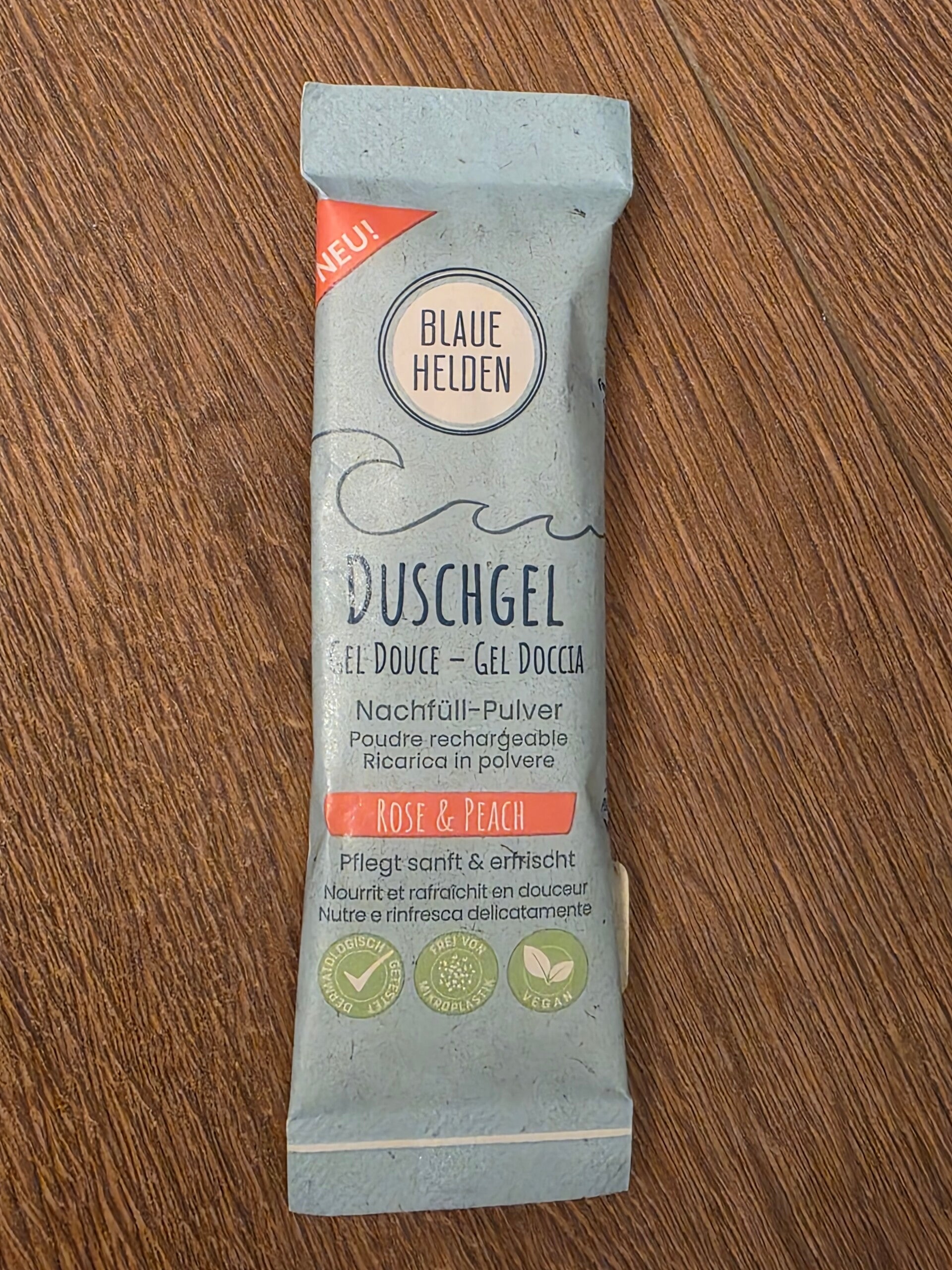 BLAUE HELDEN Duschgel Nachfüllpulver Konzentrat