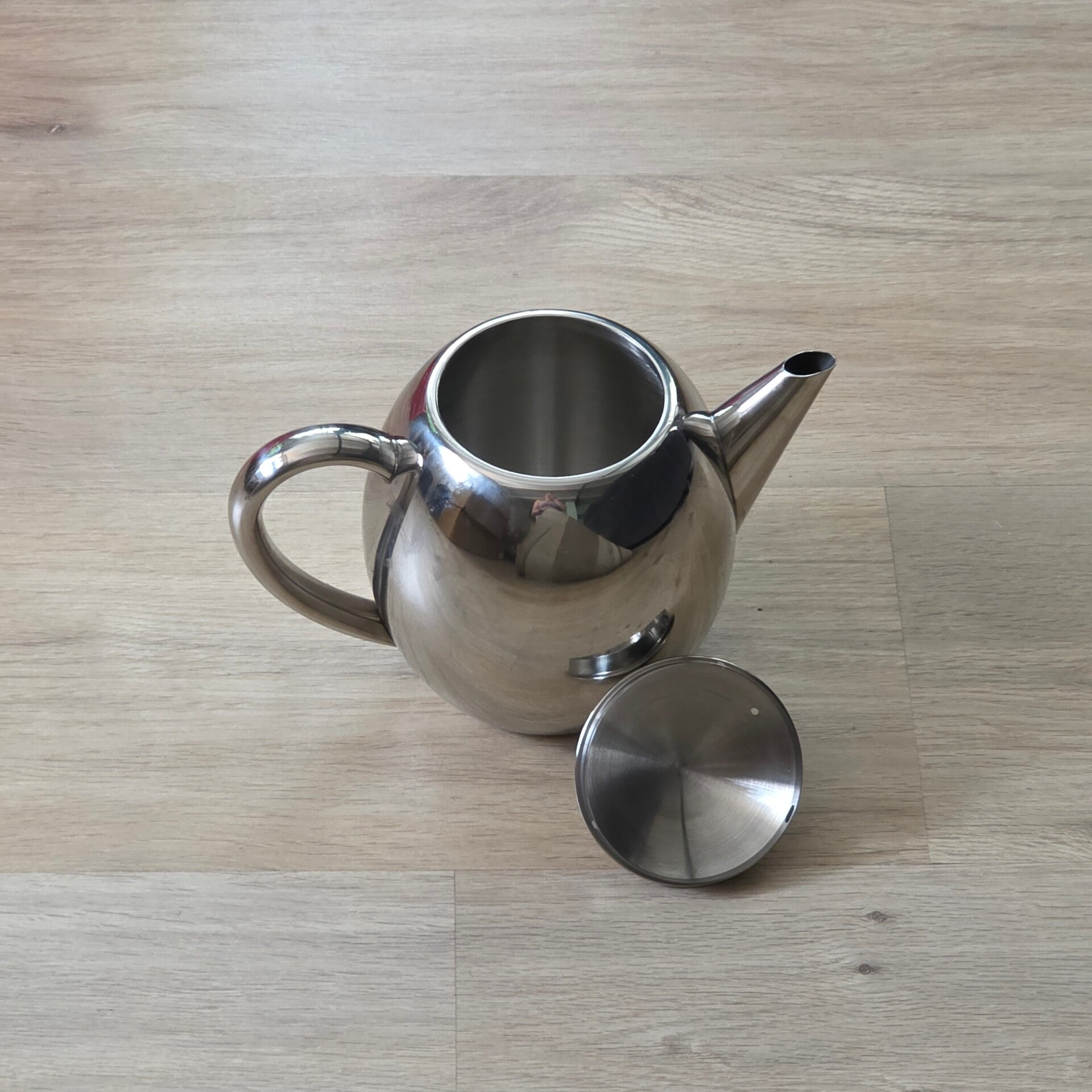 Westfalia Tee-/ Kaffeekanne Thermokanne 1,2L doppelwandig isoliert