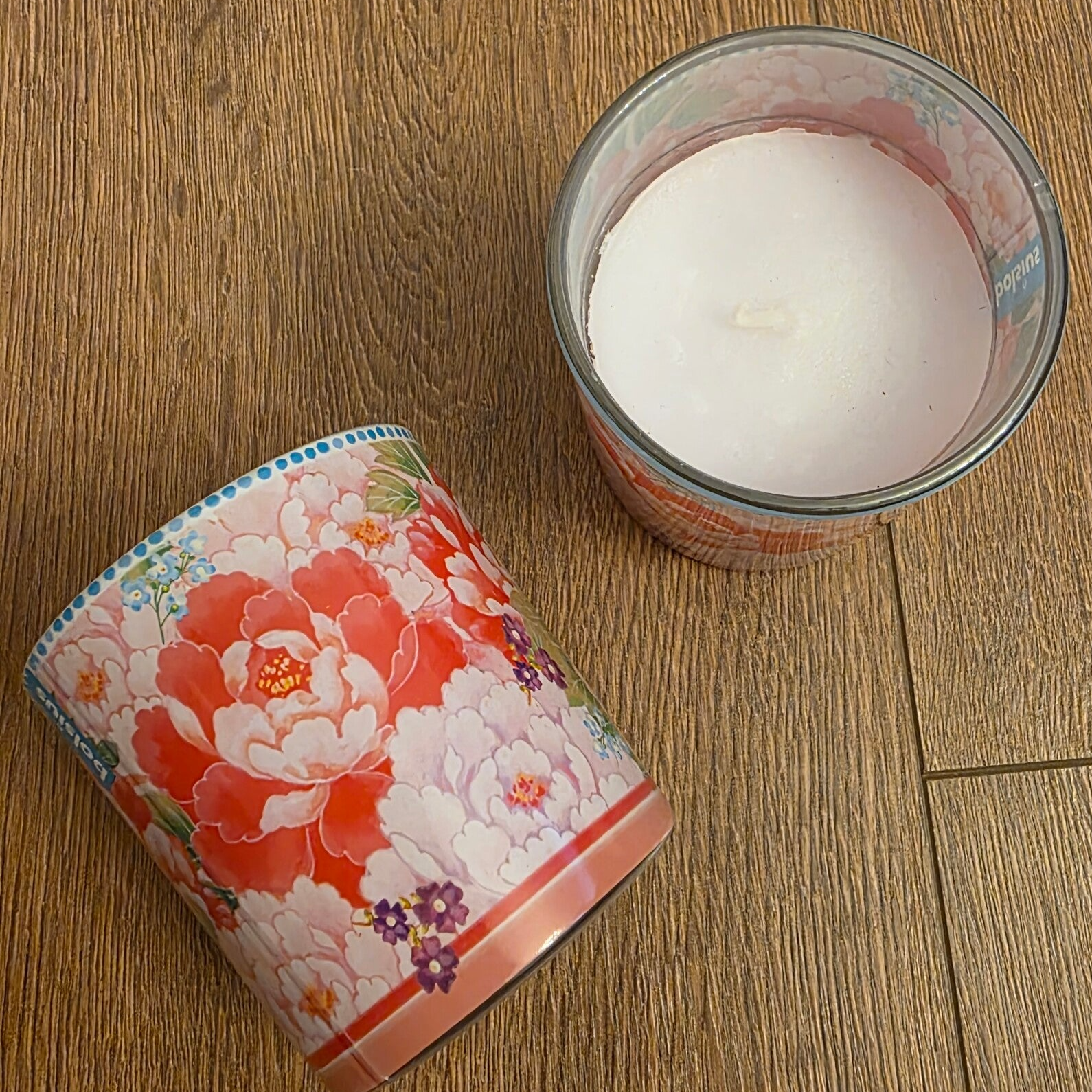 Bolsius Kerze im Dekoglas Blume 6er-Set (0,99€/Kerze)