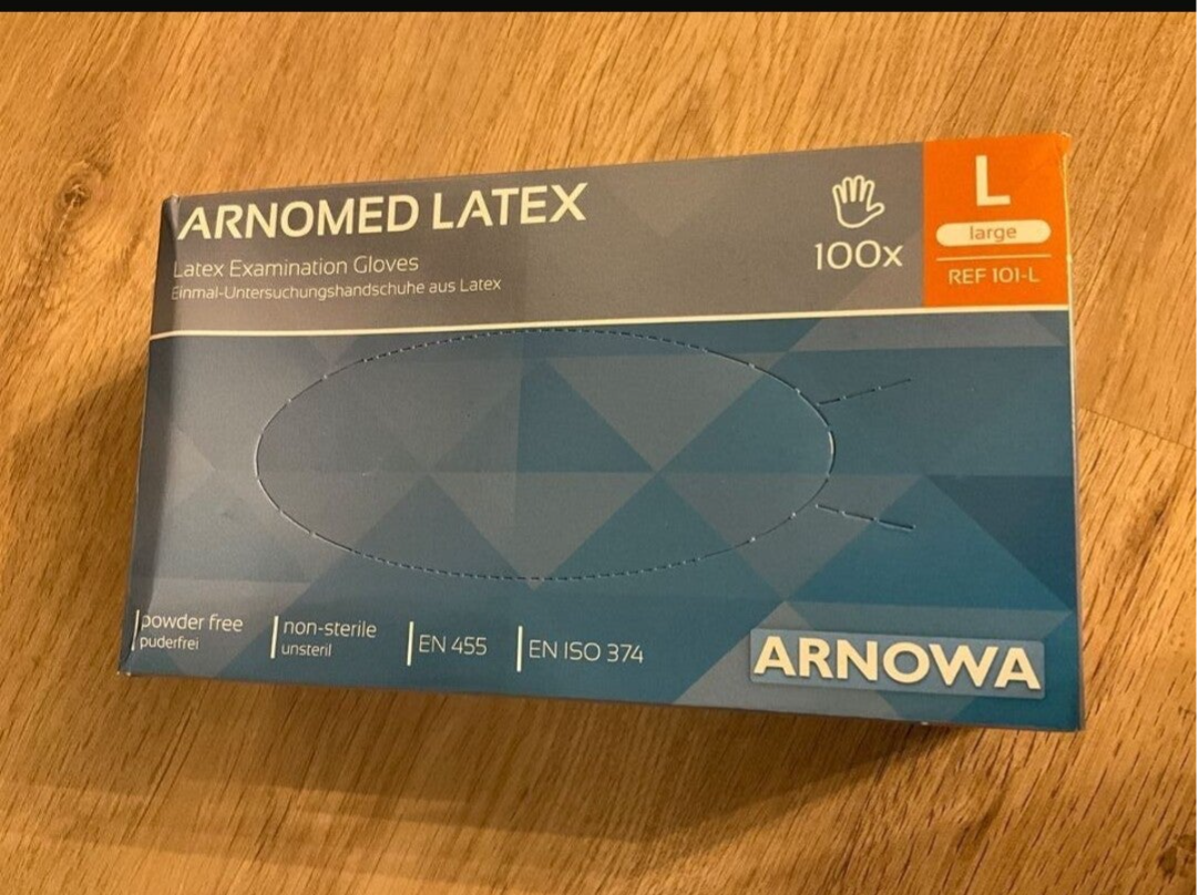 Einmal-Handschuhe  Einweg Handschuhe Gr. L