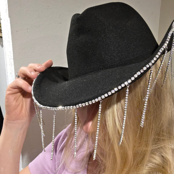 Cowboyhut Damenhut Strass