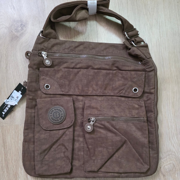 Bag Street Damentasche Umhängetasche Handtasche Schultertasche Braun