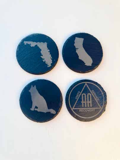 Custom Coasters Set of 4