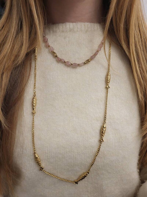Vis lange ketting