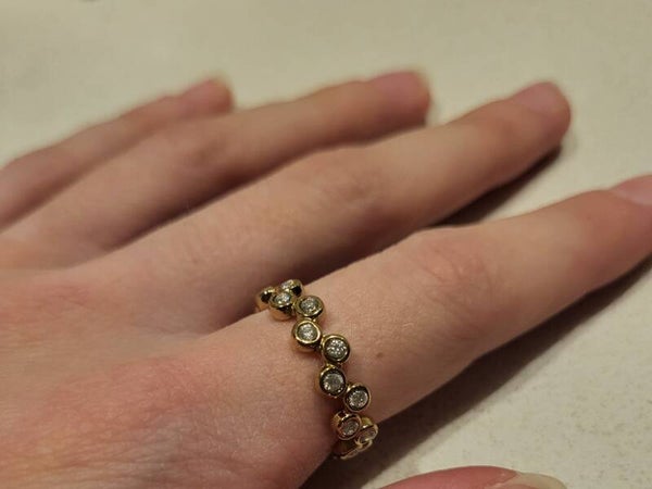 Rosa ring - wit
