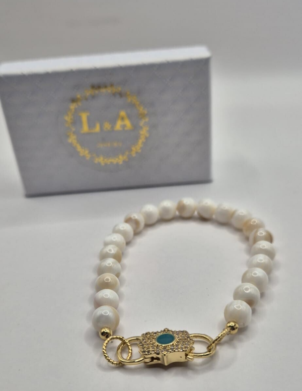 Schelpen kralen armband