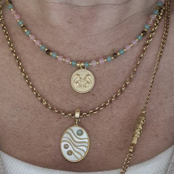 Squirrel necklace
