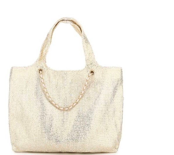 Gouden (strand) tas