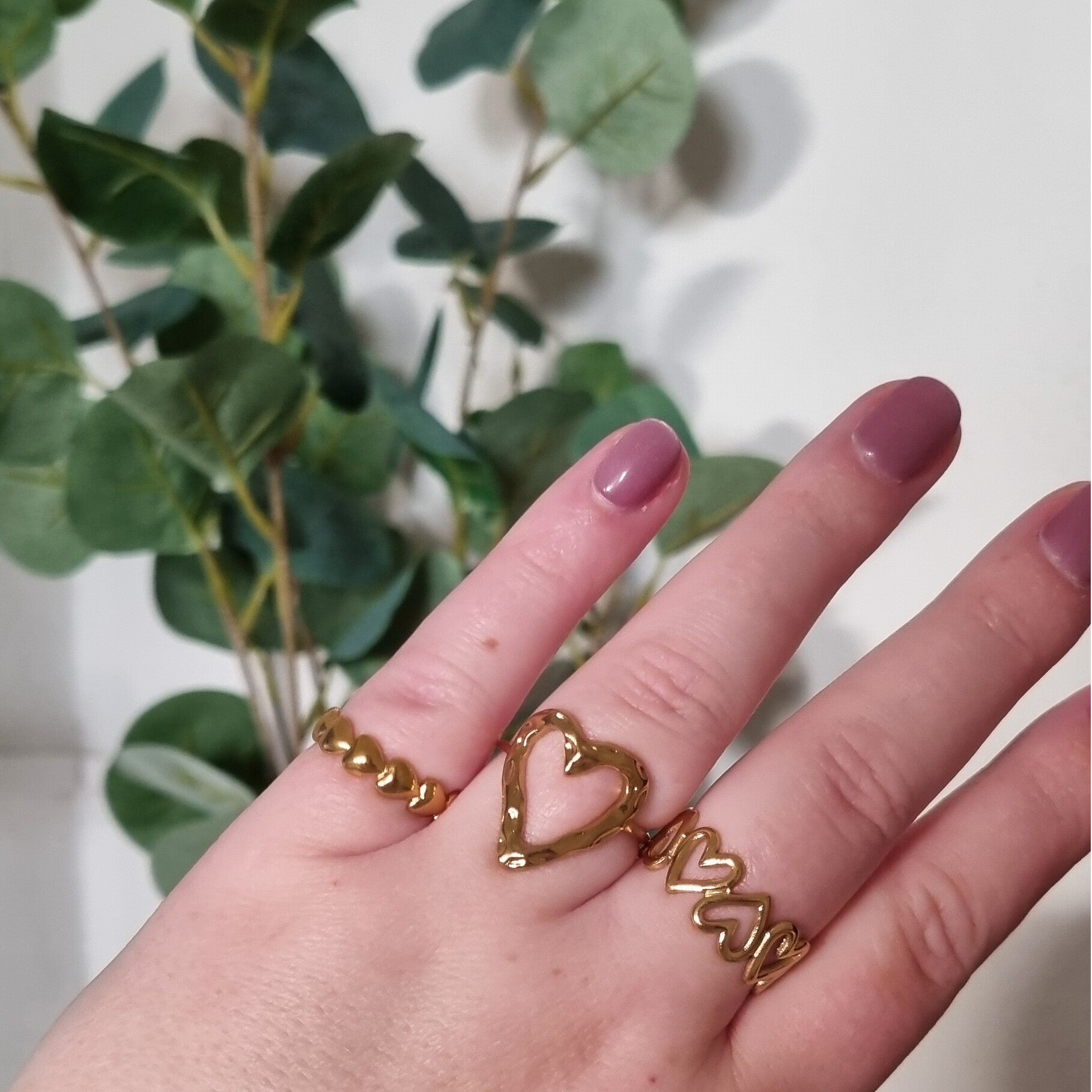 RVS verstelbare ringen