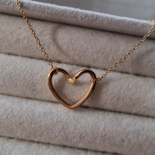 RVS armband met hart - CARA