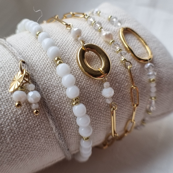 Armbanden CLEAR BEIGE