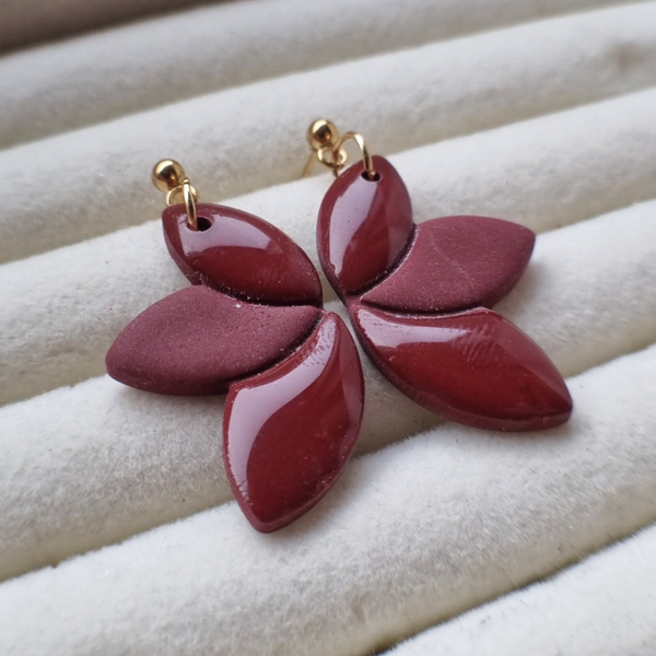 Polymeerklei oorbellen - KIKI