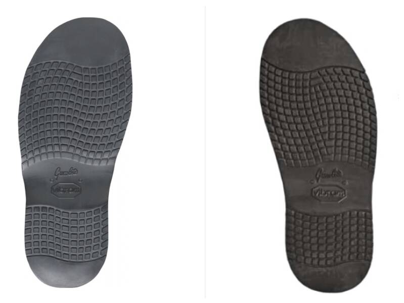 Vibram gumlite zool heidelberg zwart bruin 2668  