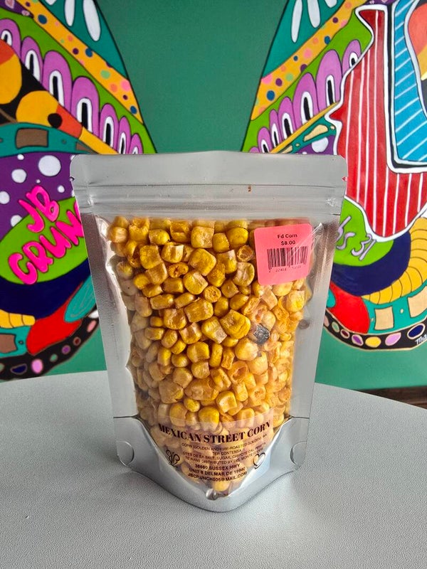 Freeze dried mexican street corn