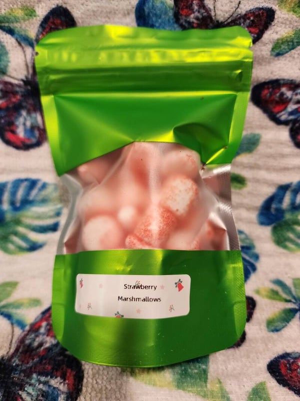 Different Flavored freeze dried Marshmallows