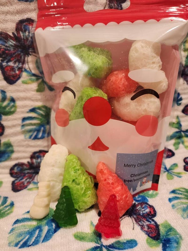 Christmas trees/snowman